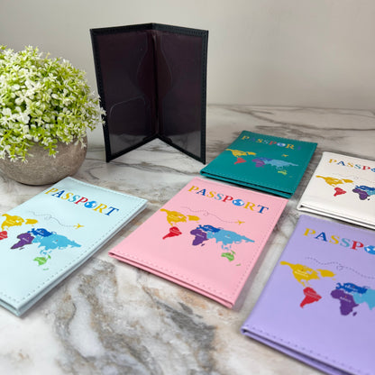 Passport Holder Wallet - Colorful