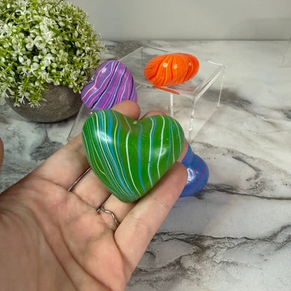 Squishy Toy - Heart, Marble