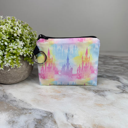 Mini Pouch - Castle Pastel