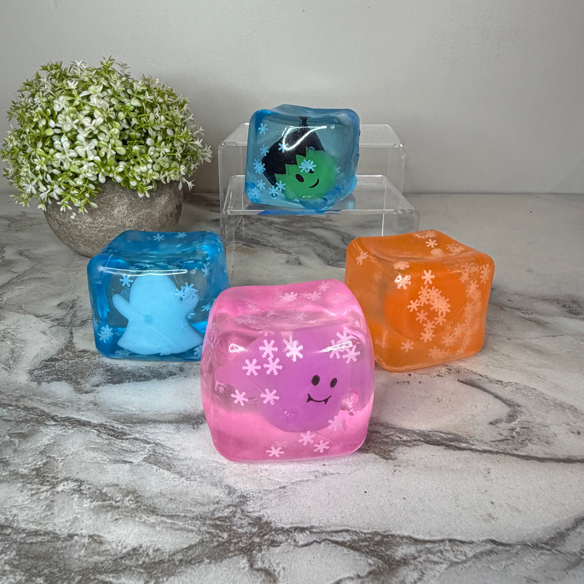 Squishy Toy - Halloween Cube