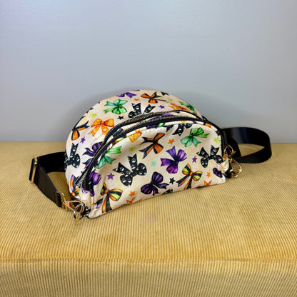 The Roni Nylon Crossbody - Halloween Fall Bows