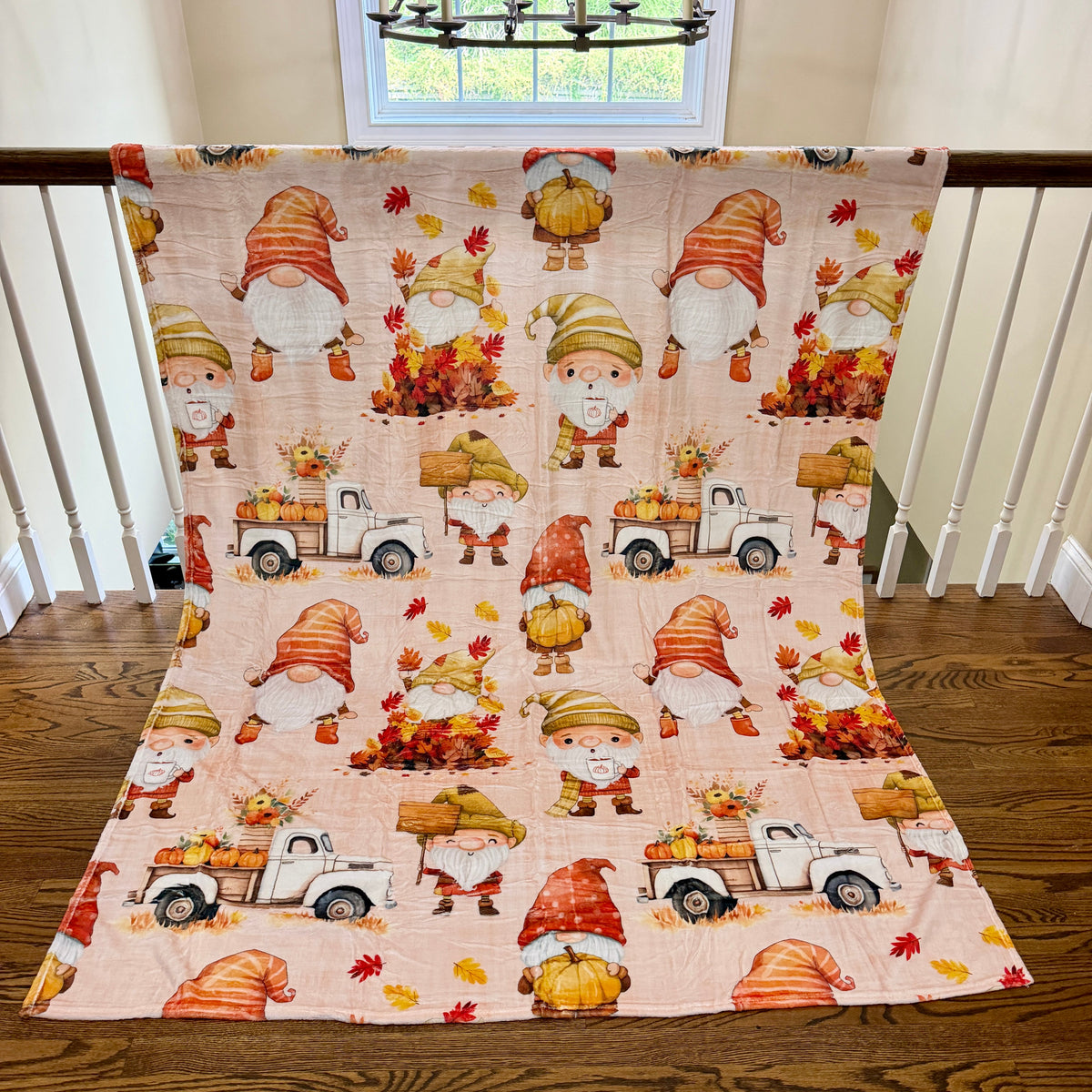 Blanket Halloween #32 - Fall Gnomes