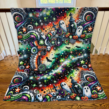 Blanket Halloween #27 - Graveyard Swirl