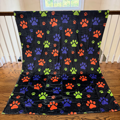 Blanket Halloween #30 - Paw Print