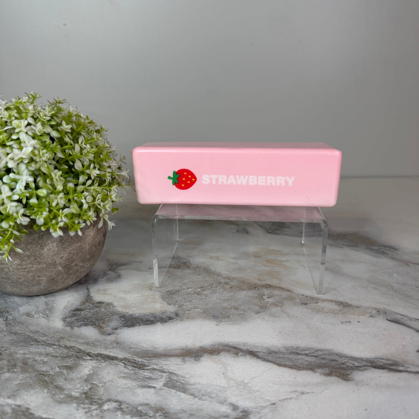 Stress Squishy Toy - Strawberry Rectangle Butter