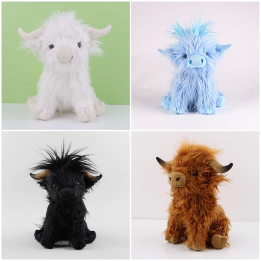 plush highland cow